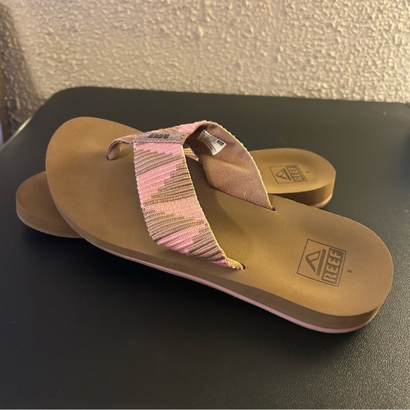 Reef Women's Spring Woven Sandals Size 8 Summer Beach Comfy Flip Flops - Picture 1 of 8
